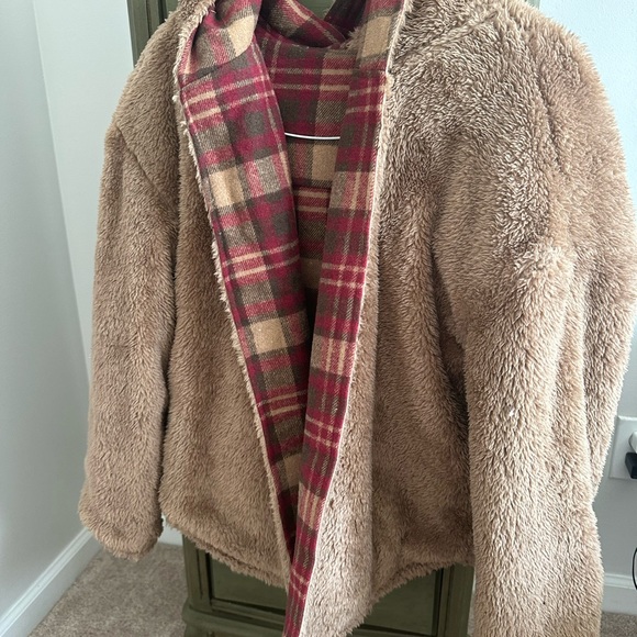 Reversible plaid jacket. NWT - Picture 9 of 11